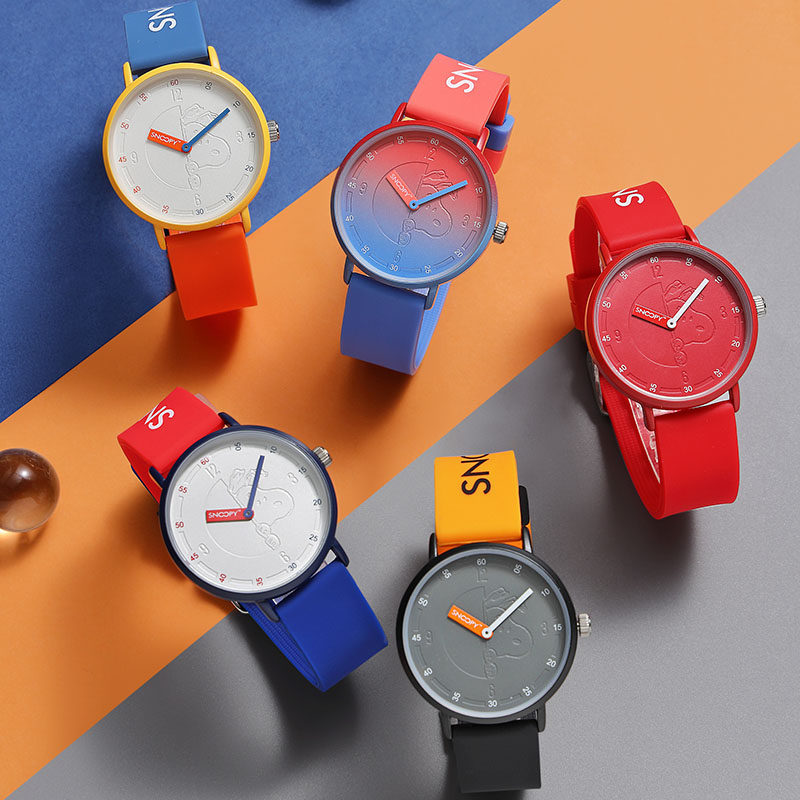 史努比2023春夏新款小众运动石英表 snoopy手表国产腕表