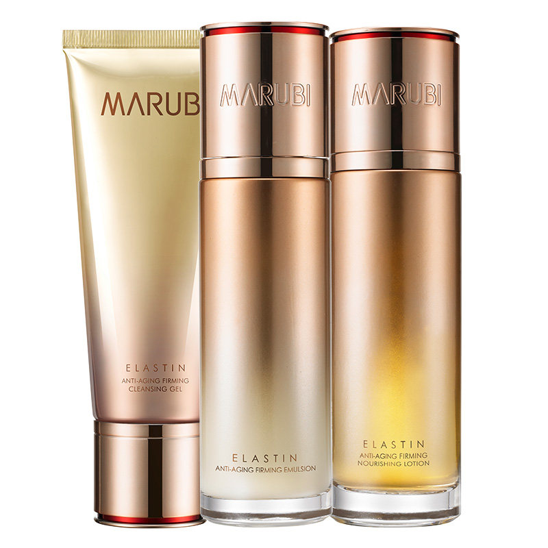 丸美化妆品套装弹力蛋白凝时紧致 丸美尚时美面部护理套装