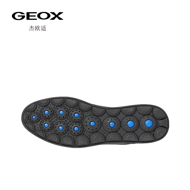 GEOX杰欧适男鞋2024春季新款圆头纯色休闲鞋SPHERICA EC12 U45GRA - 图2