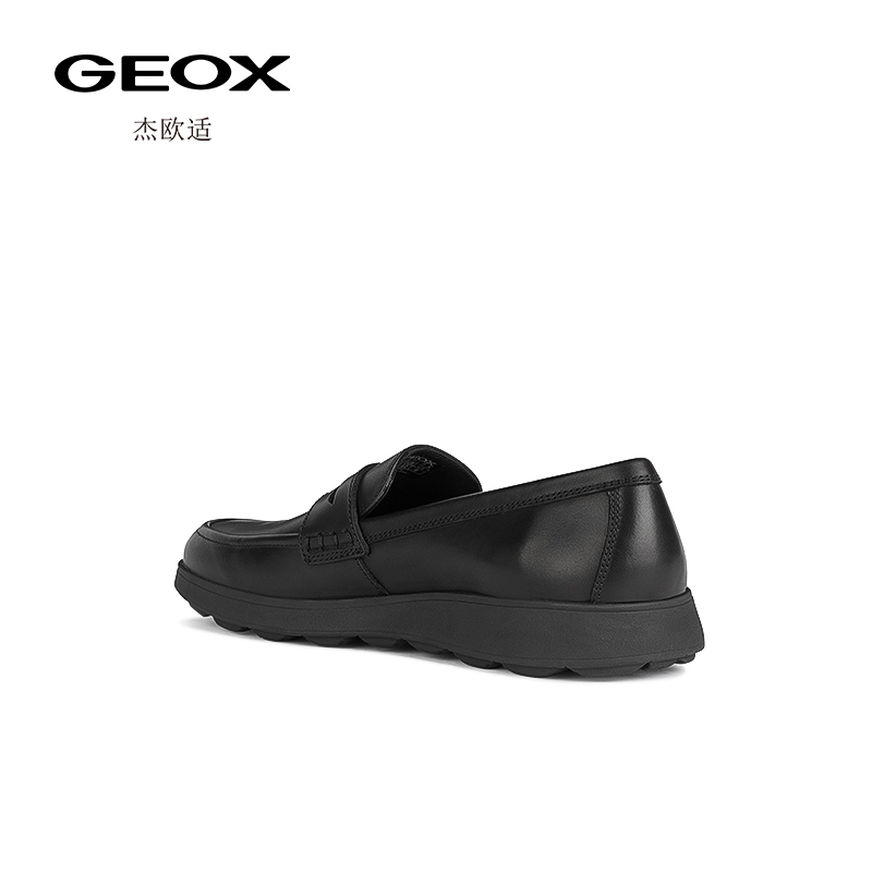 GEOX杰欧适男鞋2024春季新款通勤莫卡辛鞋SPHERICA EC10 U45GHC - 图1