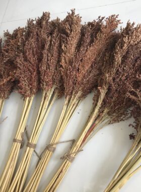 包邮干花包花束家居摆设松果棉花小麦高粱莲蓬装饰插花花瓶摆件