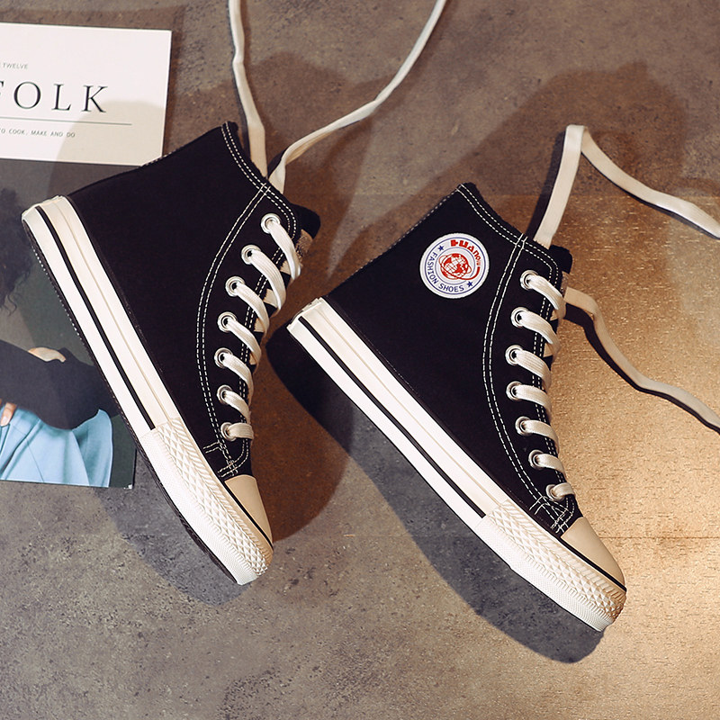 环球秋冬大码男鞋子冬季加绒帆布鞋高帮45加厚46保暖学生韩版棉鞋,淘宝优惠券,粉丝福利购,淘宝优惠卷