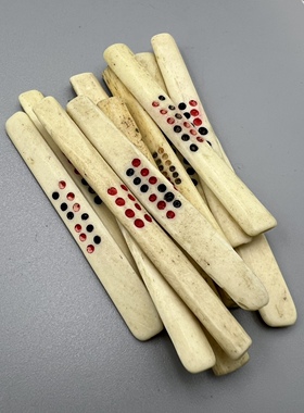 老物件民国期间古董古玩收藏品麻将老骨筹码条牌收藏品摆件装饰