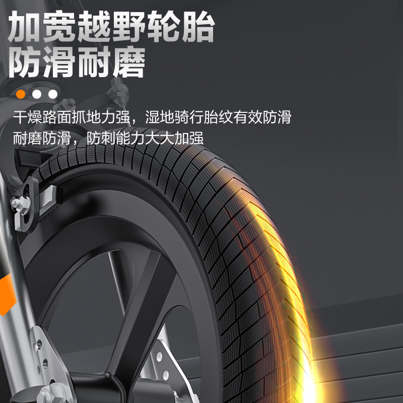 新款儿童自行车宝宝脚踏车女孩男孩单车一体轮款12-14-16-18-20寸 - 图3