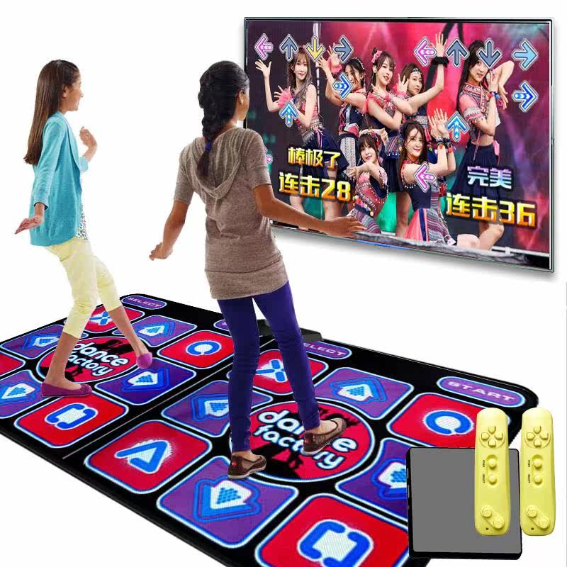 超清无线跑步双人4k跳舞毯跳舞机 靓泉跳舞毯