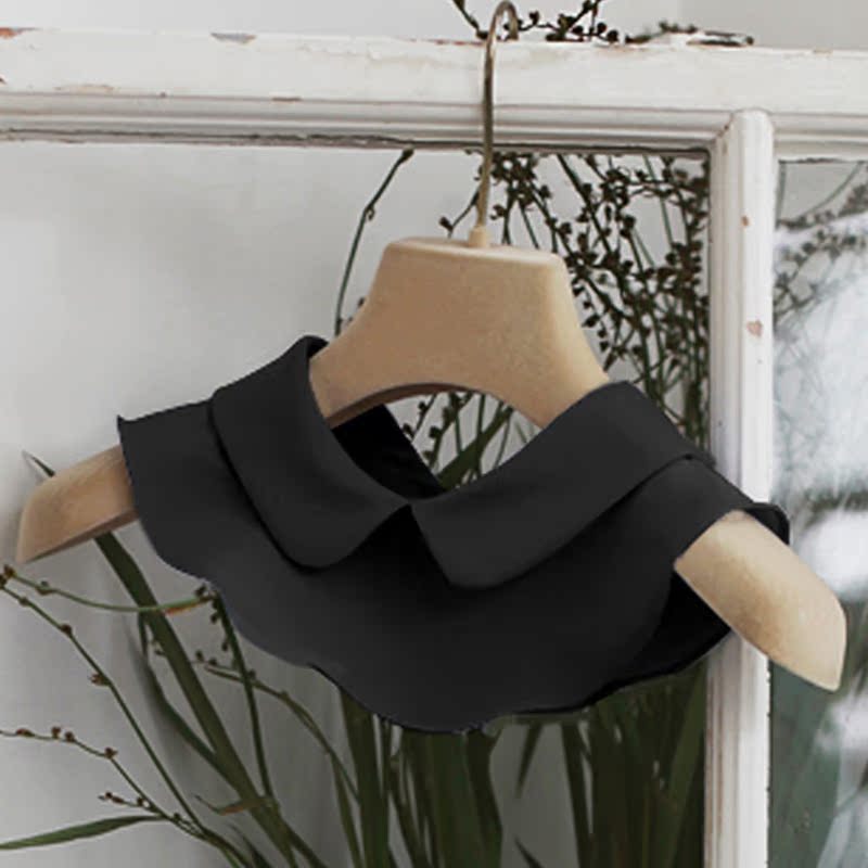 女士衣服装饰假领子女百搭白色黑色衣领防脏娃