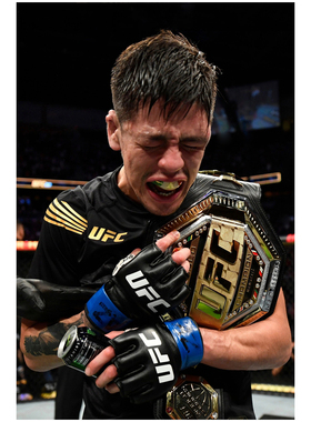 小宝布兰登莫雷诺海报 ufc明星格斗搏击拳击馆mma墙贴壁纸装饰画