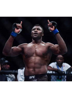 铁血战士纳干诺海报 ufc明星格斗搏击 拳击馆mma墙贴壁纸装饰画
