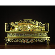 Pure Brass Sleeper sleeping Buddha explained Carthamoni such as Come to Buddha Home shop Bronze Upscale Buddha