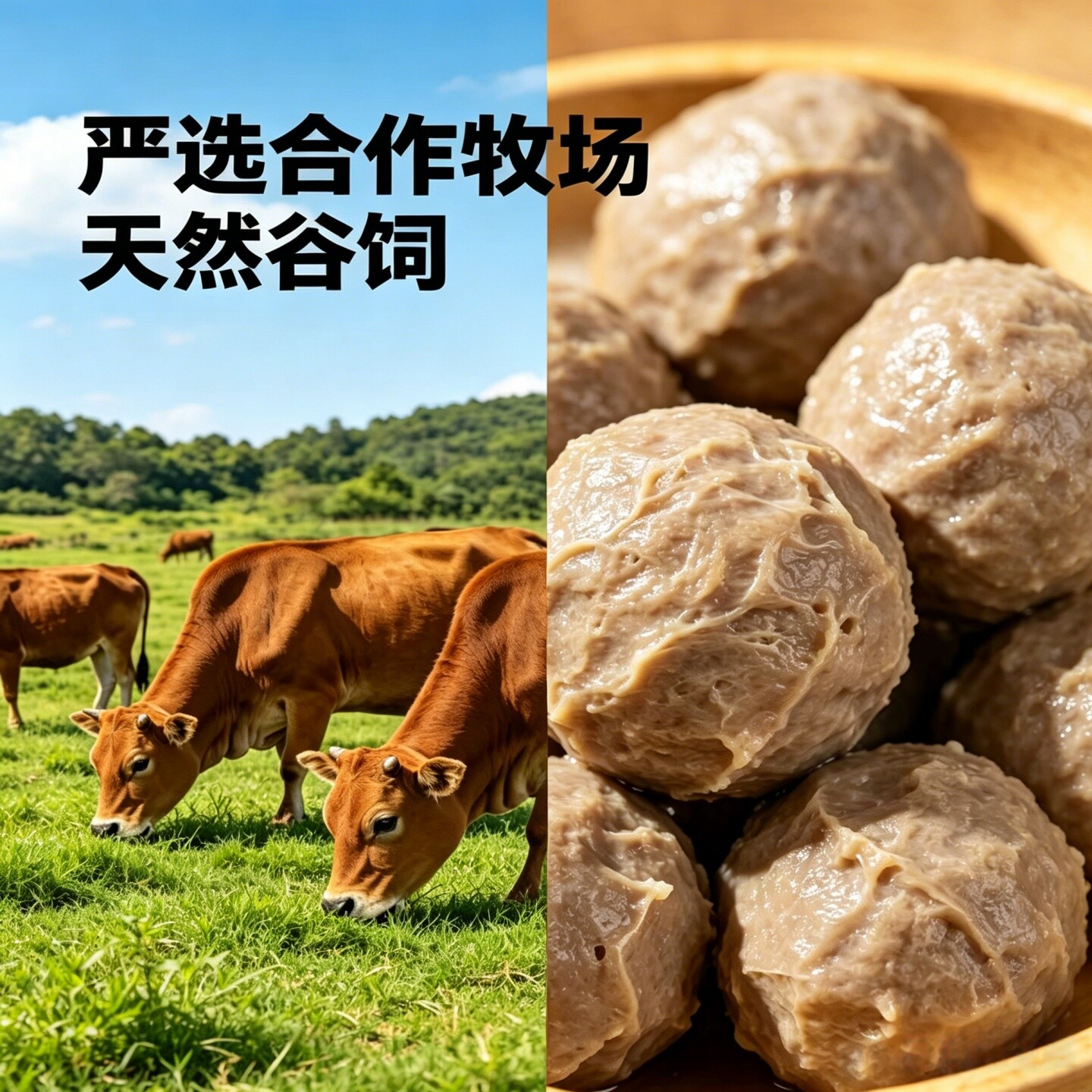 Xifei Shantou Beef Balls Beef Tendon Balls Hot Pot Oden