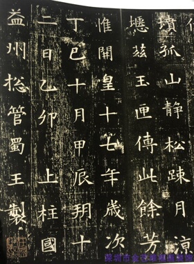 隋 董美人墓志铭 碑文 简字 楷书 毛笔书法微喷字帖学生成人