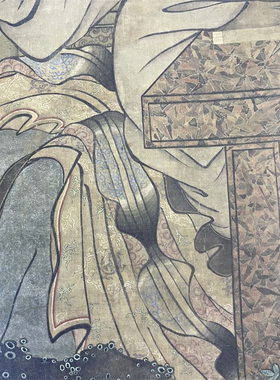五代周文矩仕女图台北故宫博物院