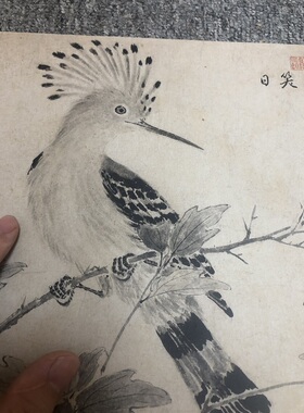 宋徽宗赵佶 写生珍禽图 古代名家工笔花鸟长卷绢布高清临摹复制画