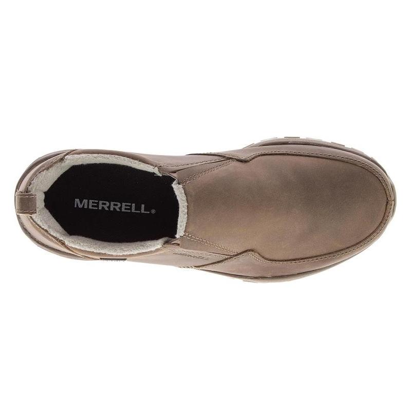 Merrell/迈乐女皮鞋休闲防水平跟套脚防滑懒人圆头正品471960-图3