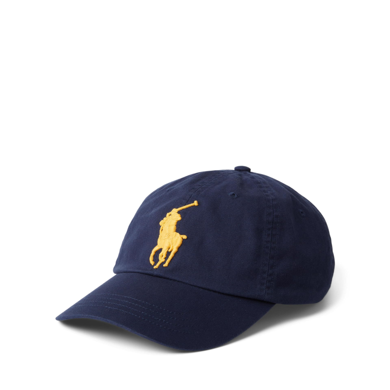 polo ralph lauren男帽棒球帽运动帽遮阳帽纯棉可调节新品9213708