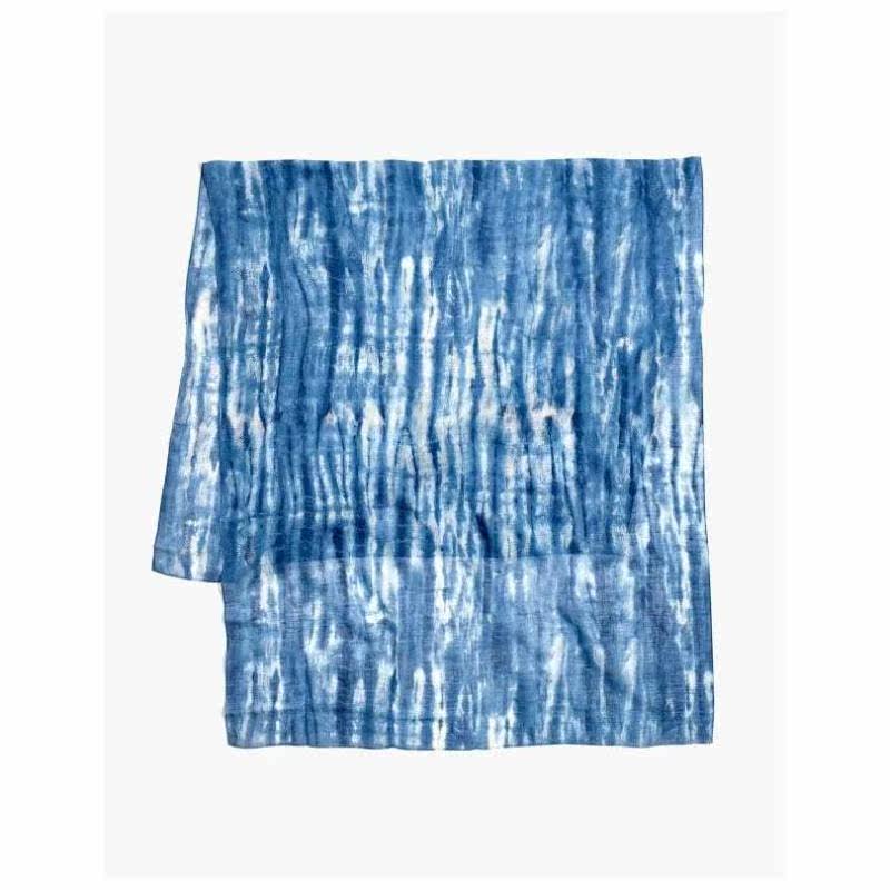 madewell美德威尔女扎染棉麻围巾 a axon_us海外围巾/丝巾/披肩