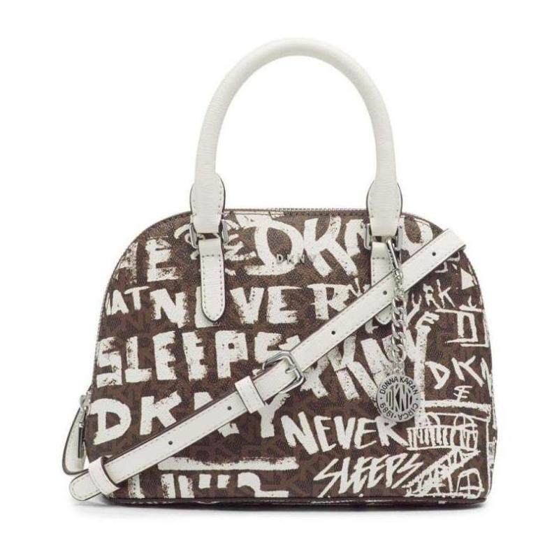 唐可娜儿字母印花通勤上班单肩包 axonus海外女士包袋