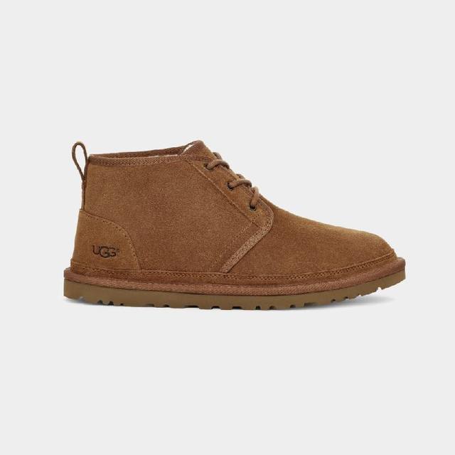 Ugg warm short-leg lace-up suede genuine cotton boots