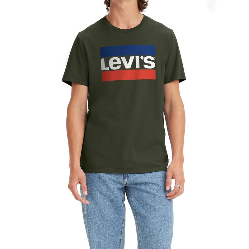 Levi’s/李维斯男 夏季纯棉短袖 宽松时尚透气 经典logo - 图3