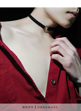 男士小众项圈明星同款