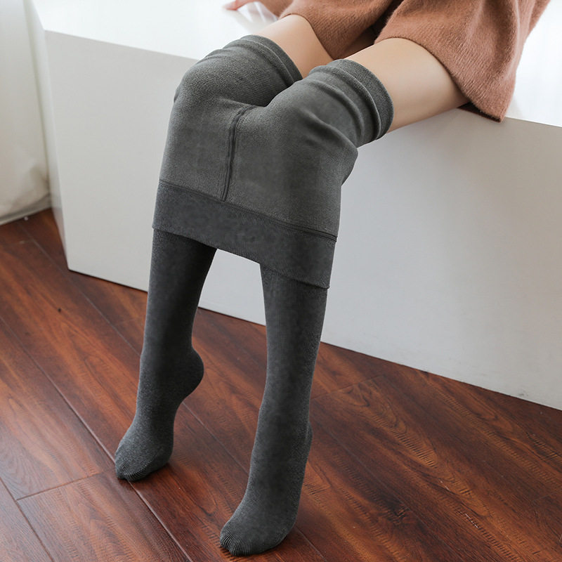 加绒加厚打底袜美腿竖纹显瘦打底裤 西孚连裤袜/打底袜