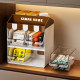 Tea bag storage box pantry storage rack