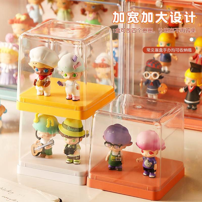 Kaman blind box storage dustproof display cabinet shelf