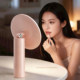 Cosmetic mirror with light led desktop table top standing mirror