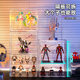 Fully transparent blind box display box for figures