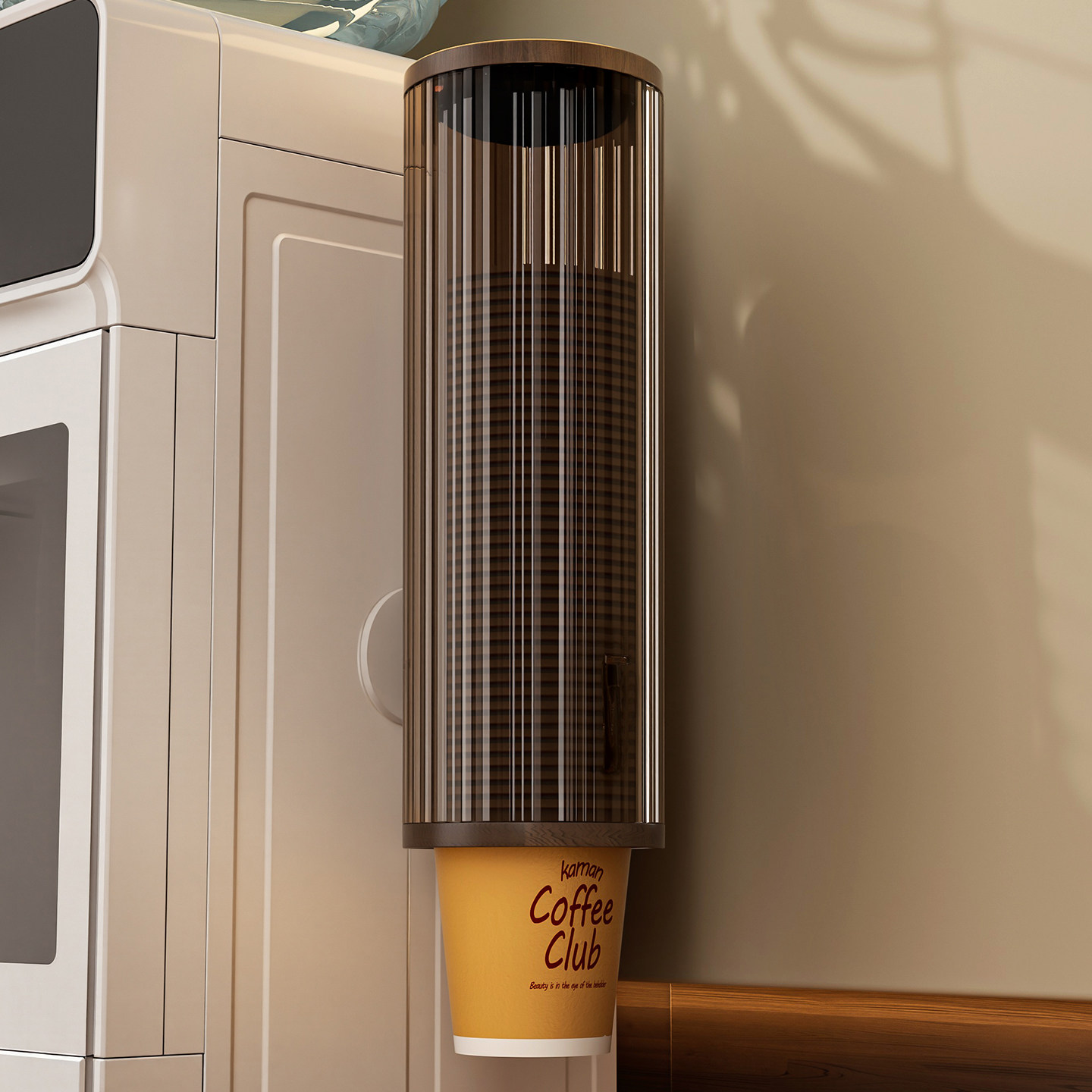 一次性杯子取杯器壁挂式饮水机收纳纸杯架免打孔高级水杯置物架子,淘宝优惠券,粉丝福利购,淘宝优惠卷