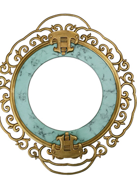 欧式风陶瓷餐厅果盆挂镜纸巾盒