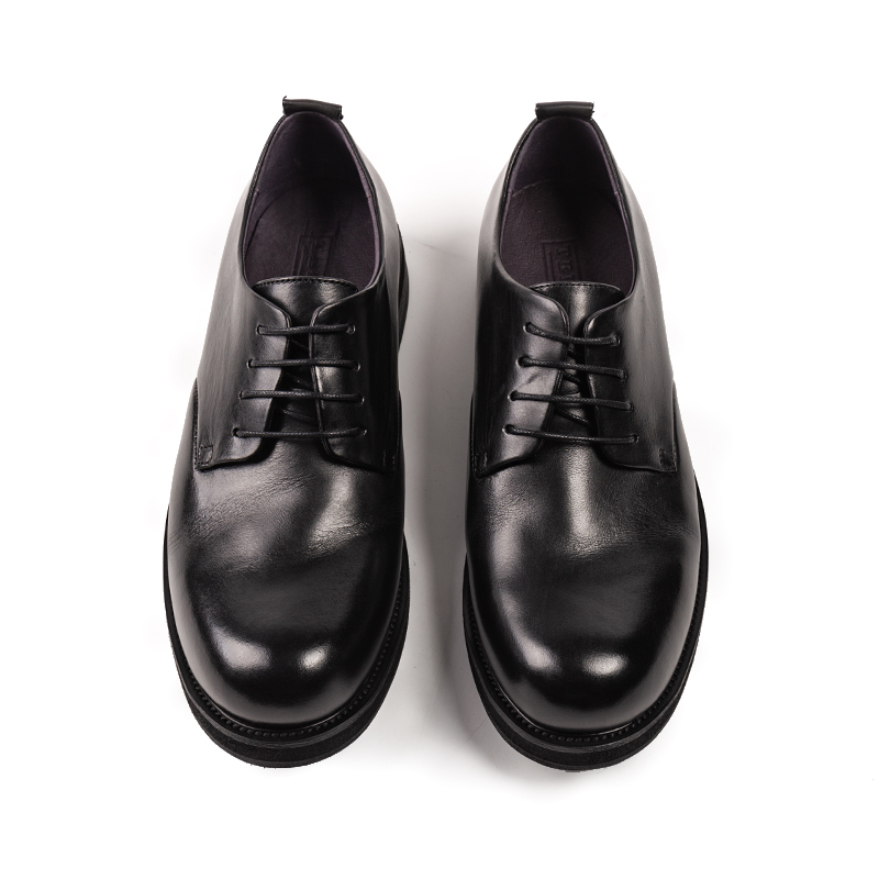 Howar Wilf英伦手工皮鞋男商务休闲男鞋真皮大头鞋正装婚鞋男厚底,淘宝优惠券,粉丝福利购,淘宝优惠卷