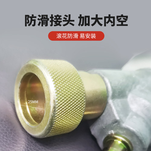 吉川V型喷砂枪头气动除锈纯碳化硼喷嘴各种耐磨手动自动箱式 配件 - 图1