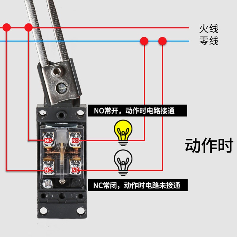 正泰行程开关YBLX-ME8108微动滚轮机械限位器TZ8104/AZ8101XCE145 - 图0