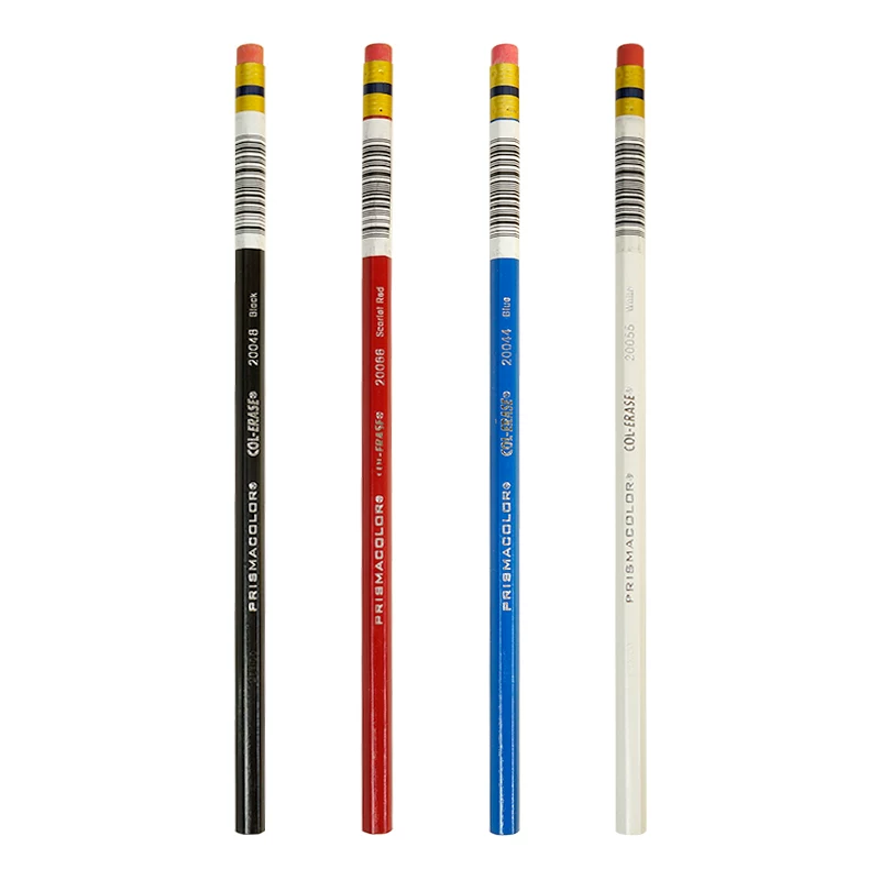 Американский Prismacolor Pesma Thunder Horse Animation цветной карандаш с erasable цветной пастой для анимации красный и синий