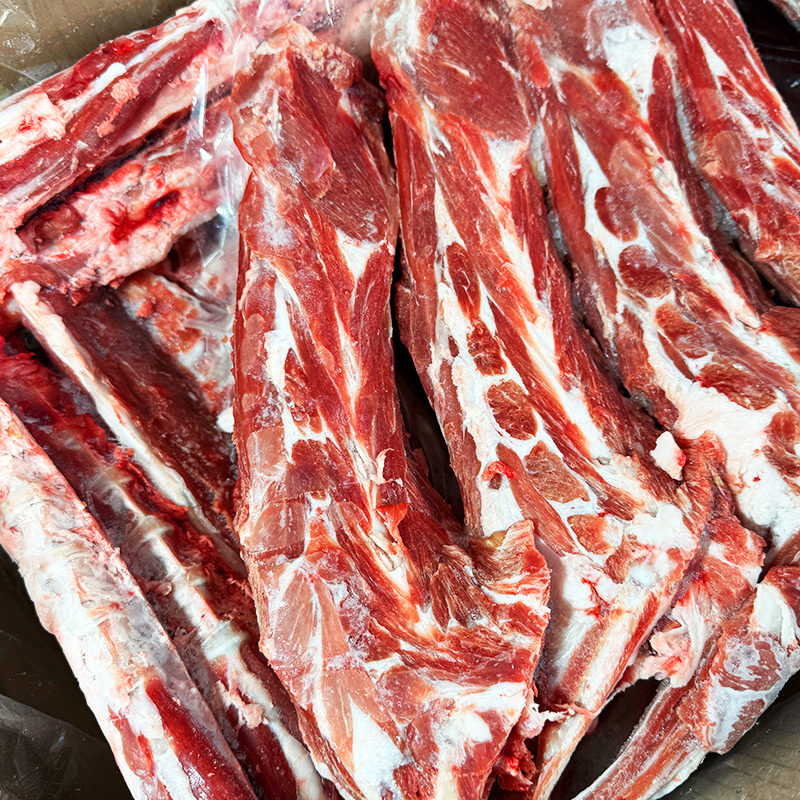 10斤多肉羊脊骨 新鲜带肉羊蝎子羔羊脊骨冷冻羊肉食材多肉羊背骨 - 图1