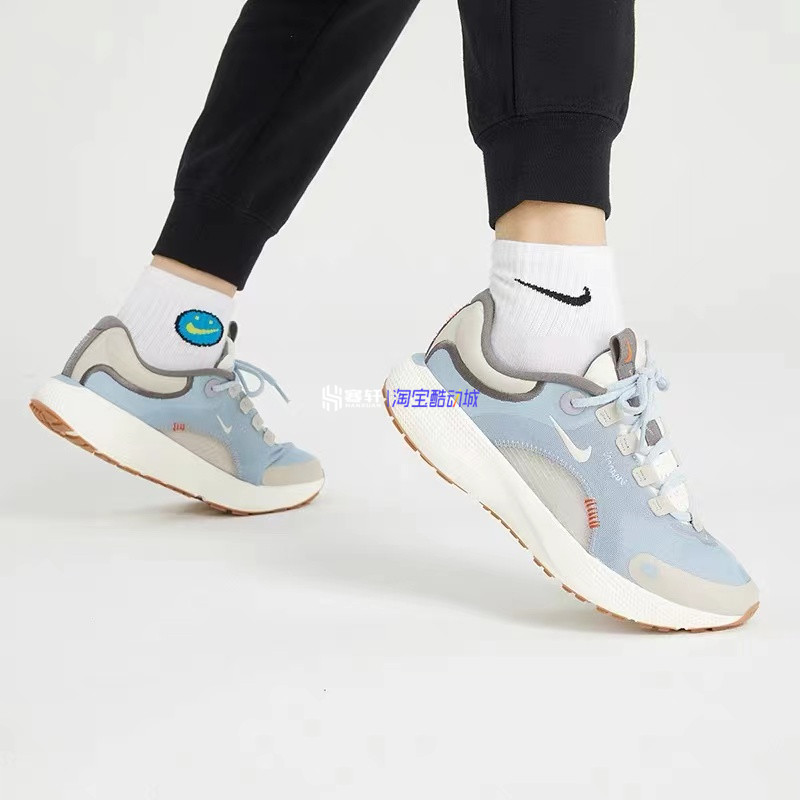 Nike/耐克 React Escape RN 女子缓震透气休闲运动跑鞋DO2347-412 - 图0