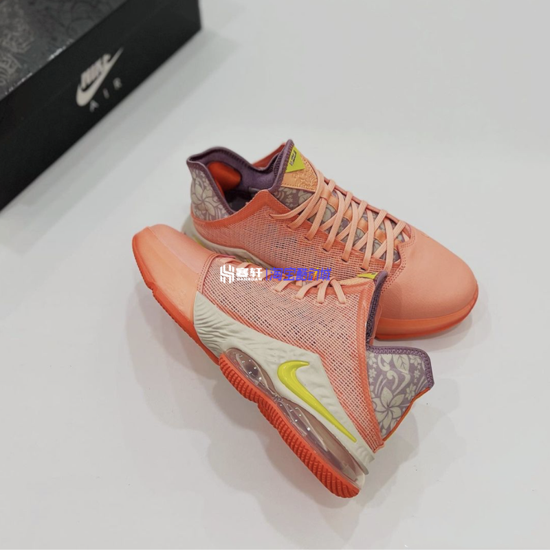 Nike/耐克 LeBron XIX Low詹姆斯LBJ19低帮实战篮球鞋 DQ8343-600 - 图1