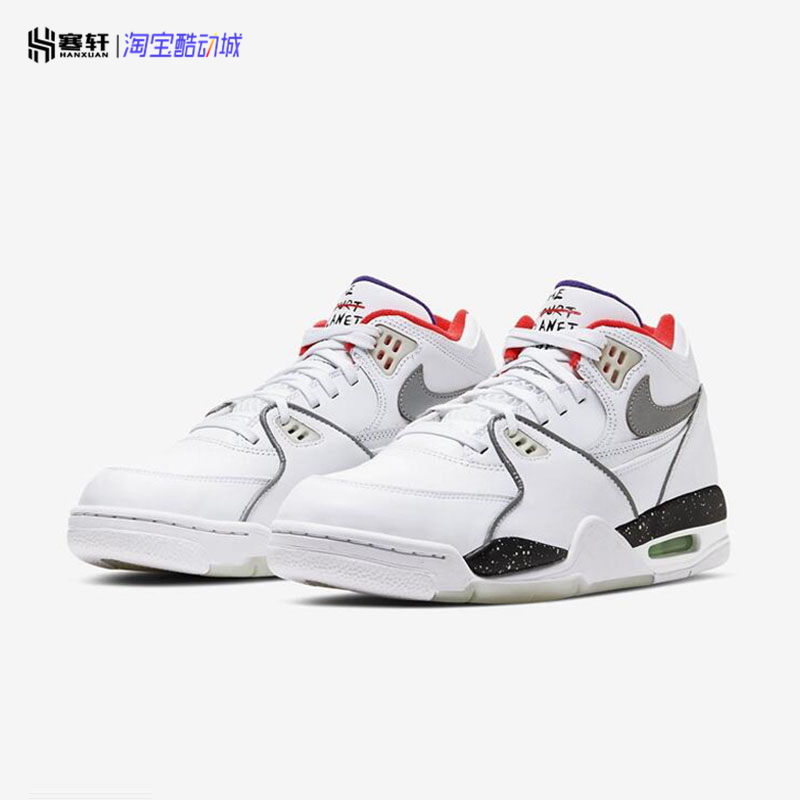 Nike/耐克Air Flight 89 AJ4兄弟黑红芝加哥休闲篮球鞋CW2616-101-图2