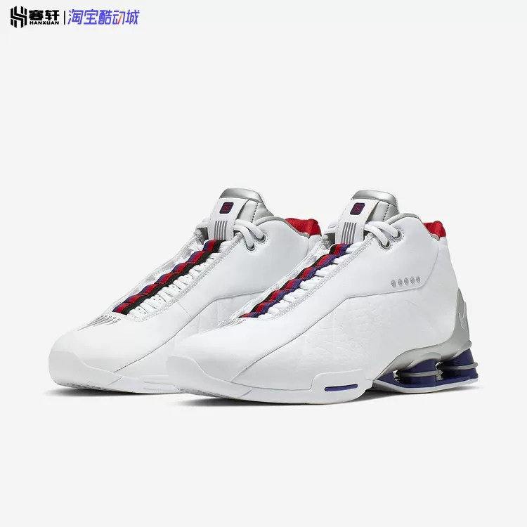 Баскетбольные кроссовки Nike Shox BB4 Carter, мужские, стиль Toronto Raptors, низкие, размер 38,5