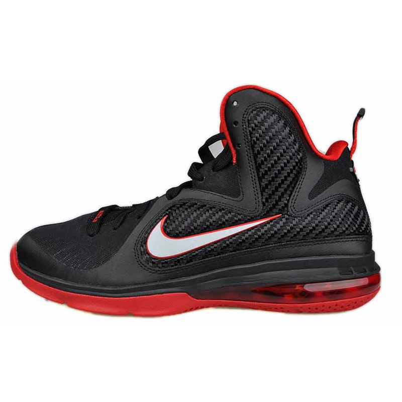 Nike LeBron IX詹姆斯LBJ9黑红黄蜂疤面煞星篮球鞋469764-003-500 - 图3