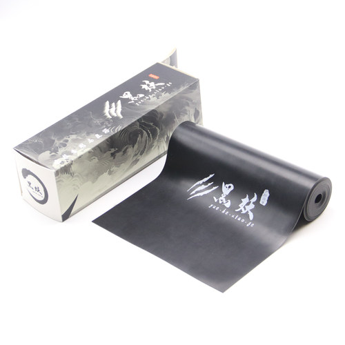 黑妖扁皮筋耐用高弹力防冻大威力耐磨定制长短拉黑色无架弹弓皮筋 - 图3