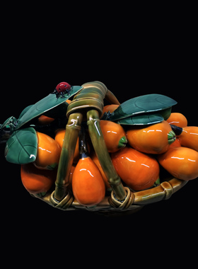 陶瓷招财电视柜玄关博古架工艺品