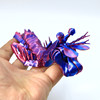 3D printing simulated Pippi shrimp marine animal model ornaments children's animal toys gifts with movable joints and decompression