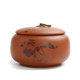 Yixing Large Ceramic Portable Retro Purple Clay Storage Jar