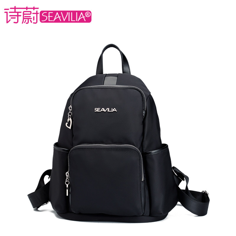 诗蔚2022新款牛津布女士防盗双肩包 诗蔚箱包双肩背包