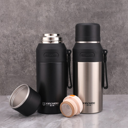 大容量316不锈钢保温杯男女款加厚泡茶杯子学生水壶户外车载水杯 - 图0