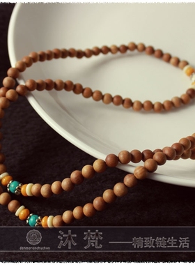 男女款泰国香味醇厚佛珠项链