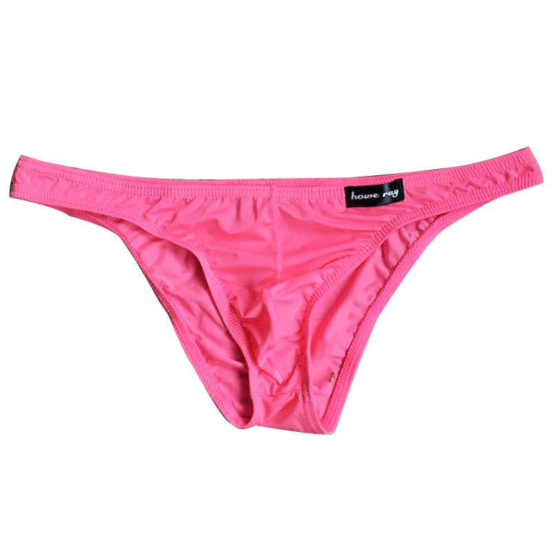 包邮冰丝男士比基尼半包臀小三角性感低腰紧身弹力透明内裤裤衩,淘宝优惠券,粉丝福利购,淘宝优惠卷