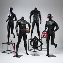 Sports Model Props Mens Body Clothing Shop Window Show Shelf Models Bust of men and women Fake Human Body Models puppets